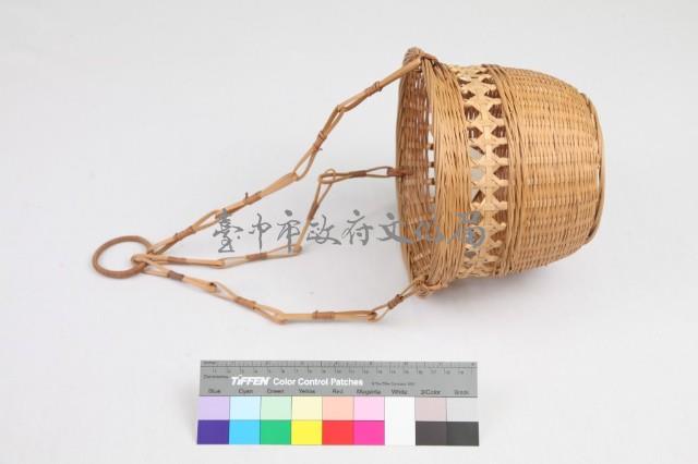 圓形竹編吊籃 藏品圖，第1張