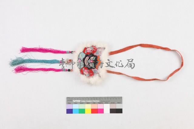 獅頭八卦辟邪香包藏品圖，第1張