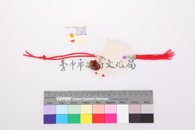 絨毛綿羊造型生肖香包藏品圖，第1張