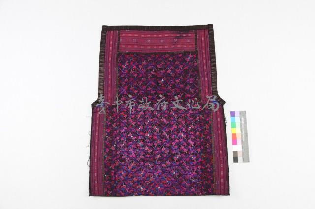 貴州黃平苗族繡花揹扇拼片藏品圖，第1張