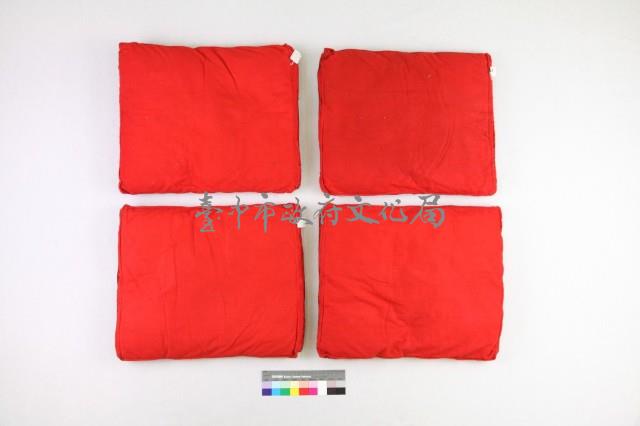藺草編織方形椅墊藏品圖，第1張