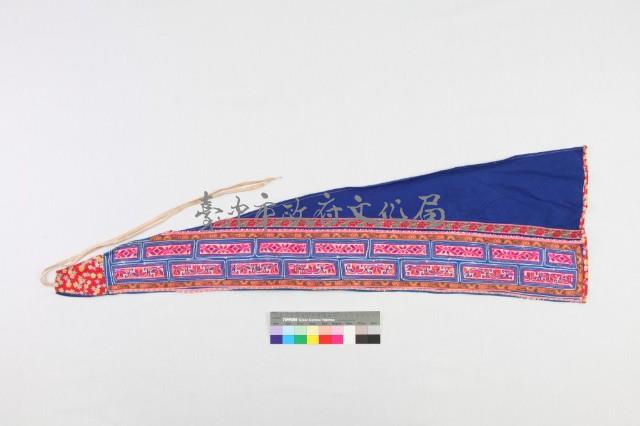 雲南建水苗族女盛裝-裹腳布藏品圖，第1張