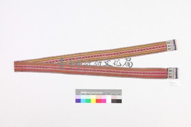 多彩織花腰帶藏品圖，第1張