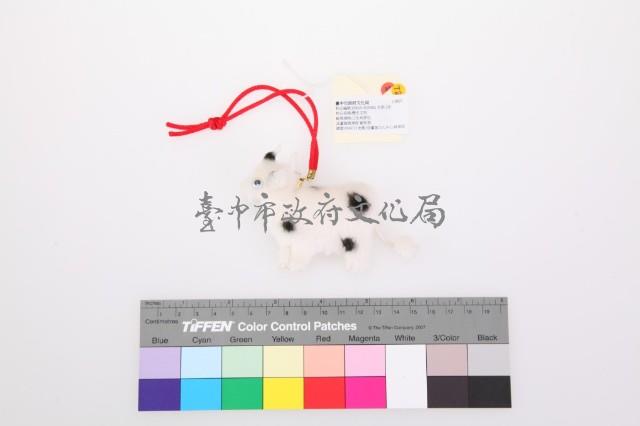 絨毛乳牛造型生肖香包藏品圖，第1張