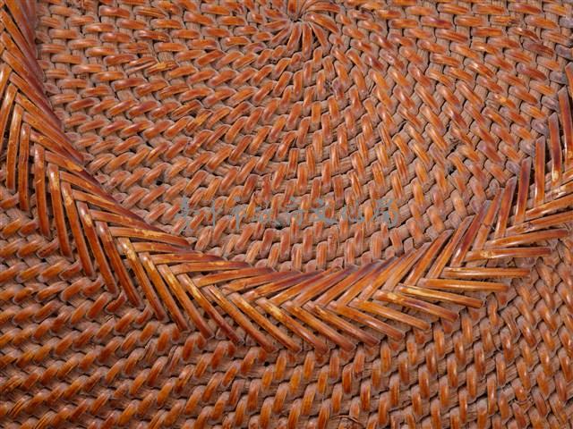 葉紋籐編花器 藏品圖，第12張