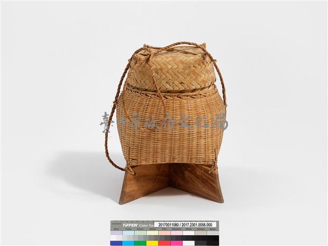竹編盛飯容器藏品圖，第5張