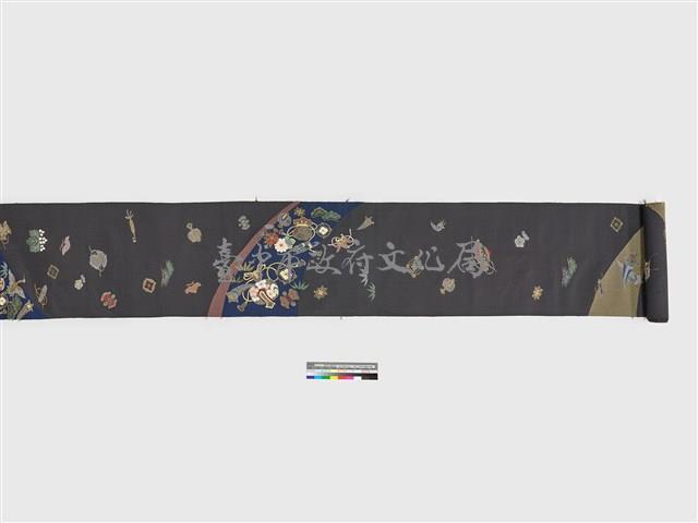 織繡八吉祥和服腰帶藏品圖，第5張