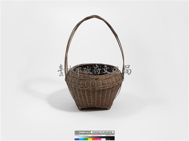 竹編提籃藏品圖，第5張