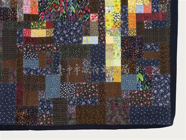 劉棟馬賽克拼貼作品「雨夜」藏品圖，第5張