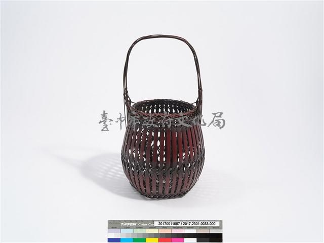 六角底平竹花器藏品圖，第5張