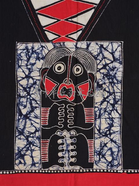 印尼人形動物蠟染方巾藏品圖，第6張