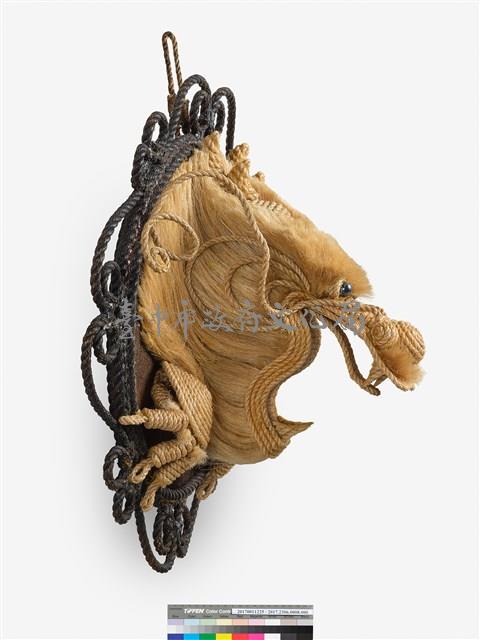 麻編龍首壁飾藏品圖，第6張