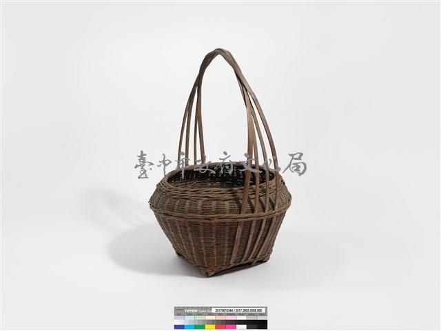 竹編提籃藏品圖，第6張