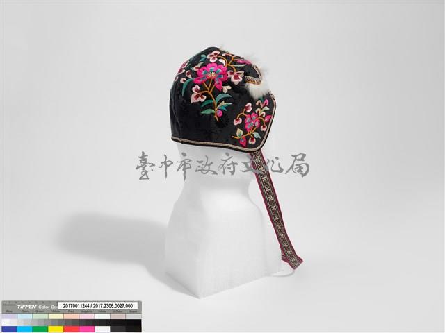 黑底繡花狀元帽藏品圖，第6張