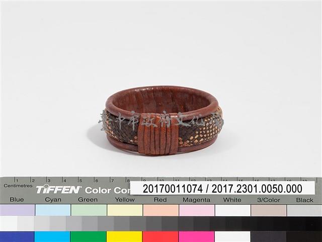 籐編皮革手環藏品圖，第3張