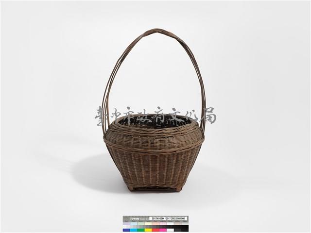 竹編提籃藏品圖，第3張