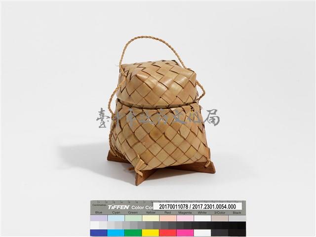 棕梠葉編織提袋藏品圖，第3張