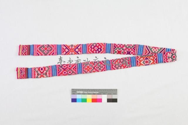 雲南建水苗族女盛裝-頭帶藏品圖，第2張