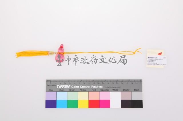 粉紅緞布葫蘆造型香包藏品圖，第2張