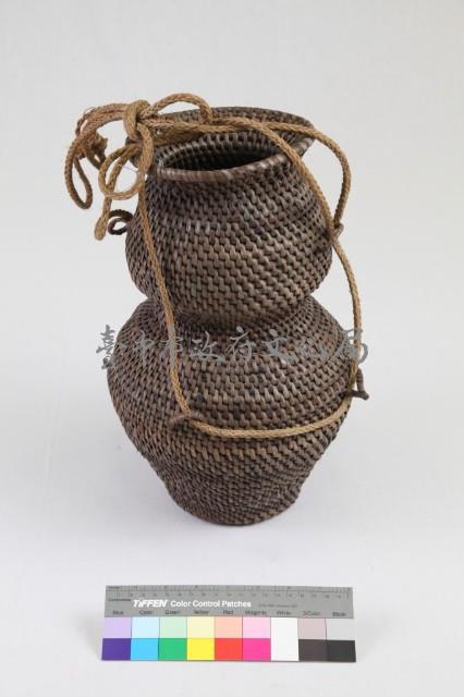 葫蘆型籐罐 藏品圖，第2張