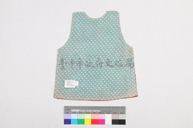 紫紅地彩繡蓮花五毒紋背心藏品圖，第2張