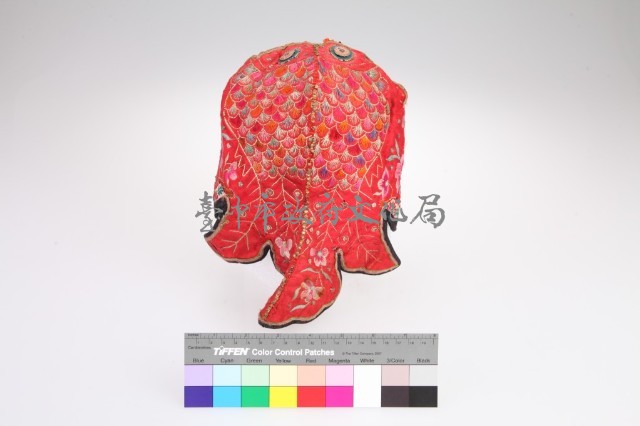 雲南昆明彝族繡花女童帽 藏品圖，第2張
