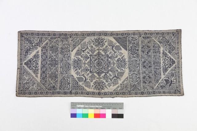 廣西三江侗族挑花鳥紋頭帕 藏品圖，第2張