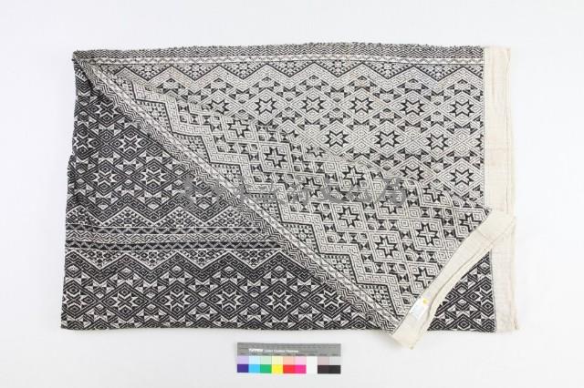貴州黎平侗族織花被面藏品圖，第2張