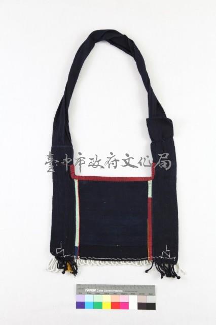 雲南勐海僾尼人繡花女盛裝-挎包藏品圖，第2張