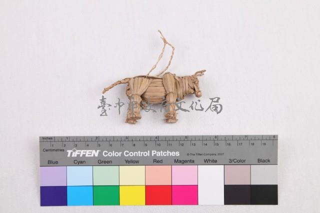 草編動物裝飾品組-牛藏品圖，第2張