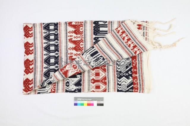 雲南版納傣族織花壁掛藏品圖，第2張