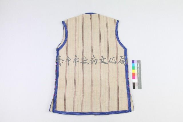 雲南路南彝族撒尼人麻布男短褂藏品圖，第2張