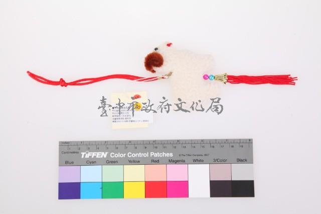 絨毛綿羊造型生肖香包藏品圖，第2張
