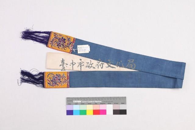 平埔族十字繡額帶 藏品圖，第2張