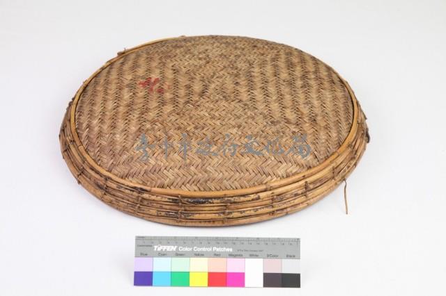 籐編圓形盤 藏品圖，第2張