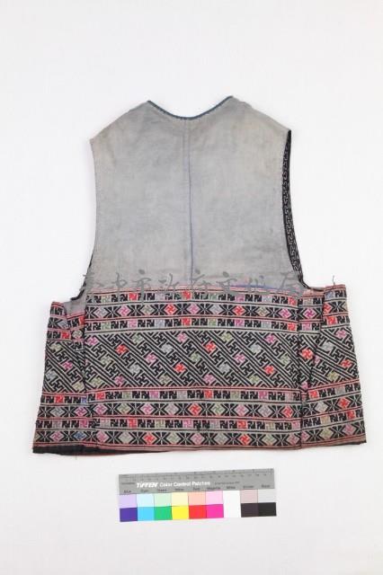 貴州台江苗族織花背心 藏品圖，第2張
