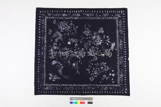 貴州丹寨苗族蠟染大方巾藏品圖，第2張