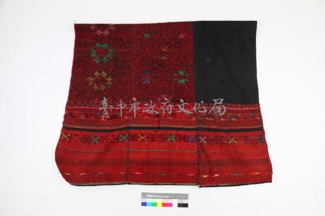 雲南德宏景頗族毛織盛裝女筒裙藏品圖，第2張