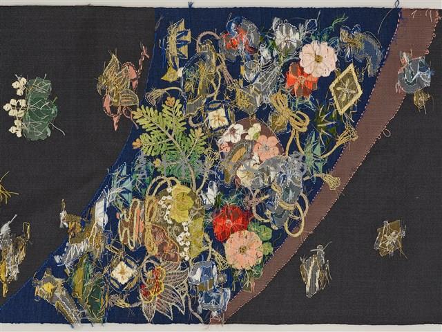 織繡八吉祥和服腰帶藏品圖，第13張