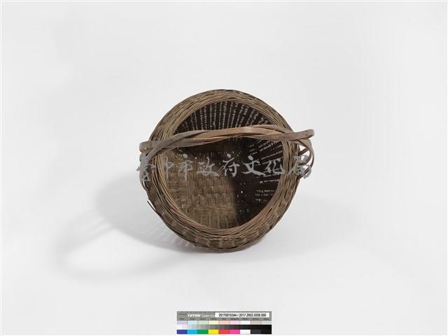 竹編提籃藏品圖，第7張