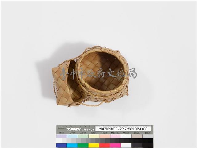 棕梠葉編織提袋藏品圖，第7張