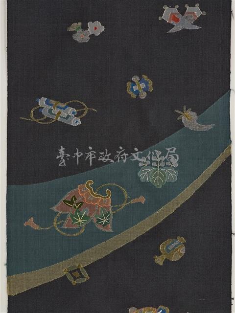 織繡八吉祥和服腰帶藏品圖，第17張