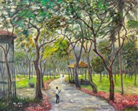 嘉義公園一隅藏品圖，第1張