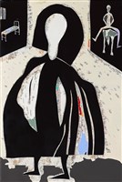 陰陽同體圖像-老巫與騎士藏品圖，第1張