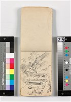 阿里山線附近風景寫生册藏品圖，第4張