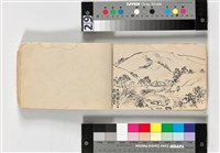 阿里山線附近風景寫生册藏品圖，第8張