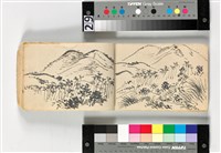 阿里山線附近風景寫生册藏品圖，第11張