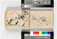 阿里山線附近風景寫生册藏品圖，第13張