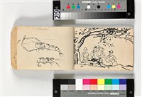 阿里山線附近風景寫生册藏品圖，第14張