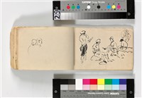 阿里山線附近風景寫生册藏品圖，第17張